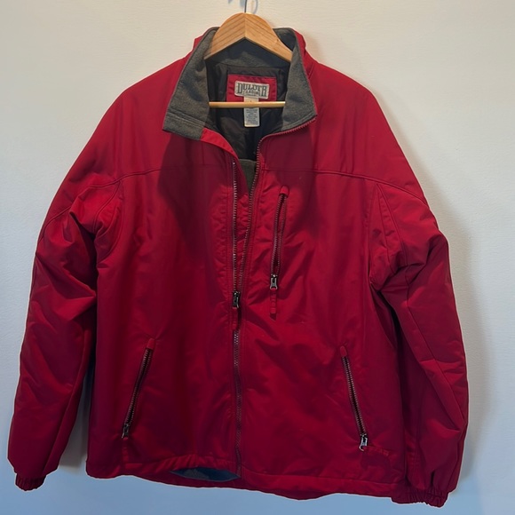Mens L Duluth Trading full zip Nylon jacket - Picture 1 of 8